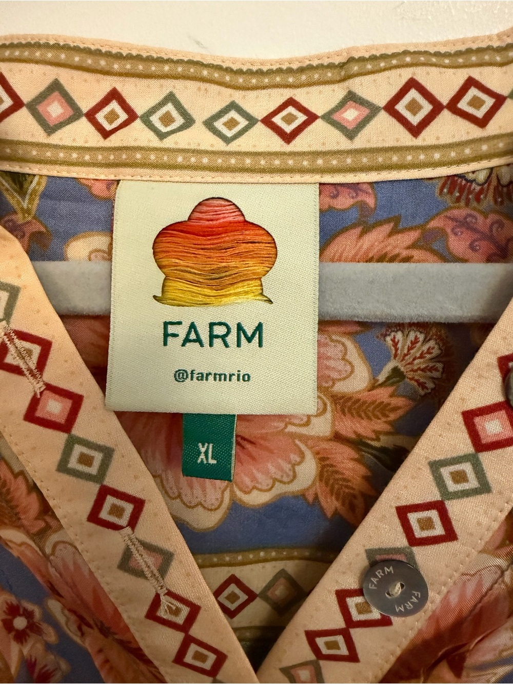 FARM Rio FARM Rio Superbloom Tapestry Top - Picture 2 of 4